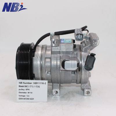 Good price New OEM 883101A751/447260 4221 12V AC Compressor For Toyota For Corolla L4 1.8 8KG Auto Car Fits Infiniti FAW Used Mitsubishi online