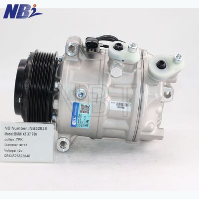 Good price Auto Ac Compressor For-BMW 750i 520i X5 X7 6822848 6452682284802 645256802 64526822848 64529380568 9380568 online