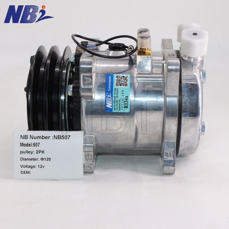 Auto Car Air Ac Compressor SD5S14 for Truck S6627/6627 Sd7 24V AC ...