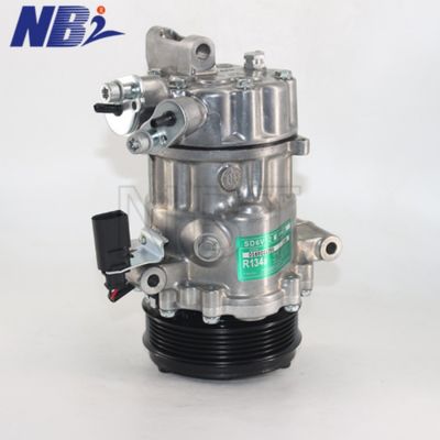 Good price AC Compressor SD6V12 for VW Polo Derby Vento SKODA Fabia Rapid 14339N 6RF820803A 6RF820803B 6RF820803 6R0820803A 6R0820803B 12V online