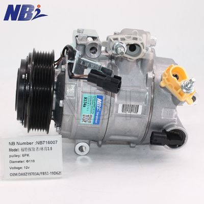 Good price 100% Tested Ford Explorer Sport Auto AC Compressor 3.5L Turbo DA8Z19703A/FB53-19D629  6PK 12 online