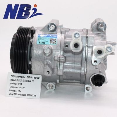 Good price OEM 12V For Toyota Air Compressors For Camry RAV42.5 Compatible With 88310-0R060/88310780 6PK online