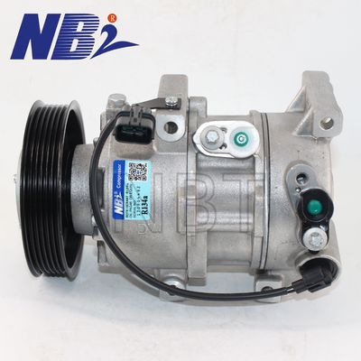 Good price 97701-1R100 12V Auto Air Compressor DVE16 for Kia Rio Hyundai Accent 977011R100 977011W800 AC Aircon Compressor 6PK online