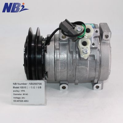 10S15C Auto Car AC Compressor 447220-4052 447220-4053 447220-4781 20Y-979-6121 4472205506 for John Deere Komatsu