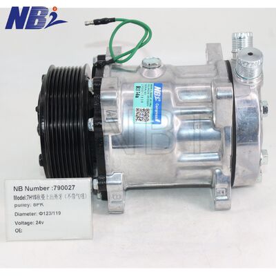 7H15 AC Compressor for Truck 8PK 24V Car Air Conditioner Compressor Factory Direct Sales