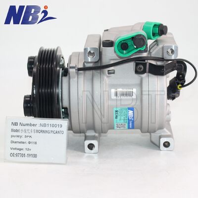 4x4 12V Car AC Compressor for Kia Picanto 1.2 Replacement Part 977011Y100 97701 1Y100 97701-1Y001 Air Conditioning Systems
