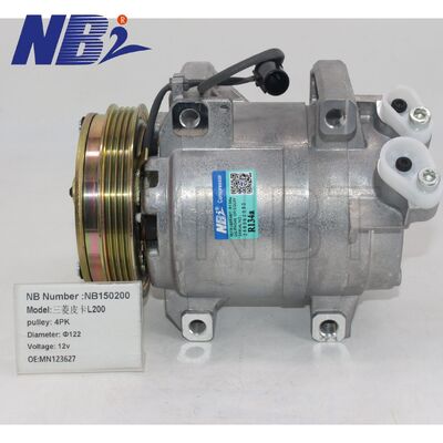 New 12V 506012206 DKS15D Auto Air Compressors for Mitsubishi Triton ML Zinger 2.4 2005-2016 24V AC Compressor 4PK MN123627